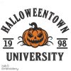 Halloween Town University SVG PNG Embroidery Funny Pumpkin Ghost