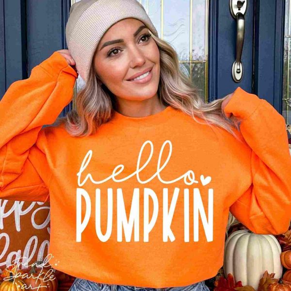 Hey Pumpkin Fall Vibes SVG PNG for Shirts