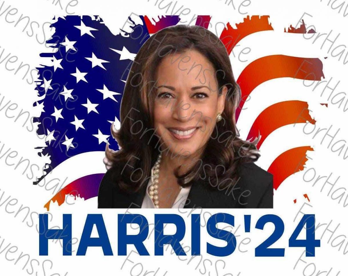 High Quality Harris 2024 Digital Files SVG PNG JPG No Physical