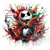 High Quality Jack Skellington Watercolor Clip Art Images SVG PNG