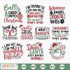 Hilarious Christmas clipart Funny Holiday SVG pack clever digital art