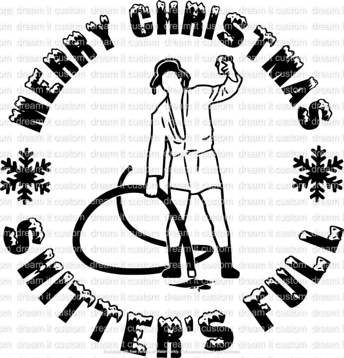 Hilarious Christmas Quote SVG PNG DXF Get Shitters Full Now