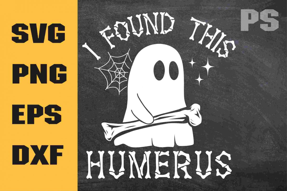 Hilarious Halloween Humor Ghostly SVG Bonerattling PNG