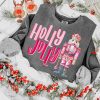 Holly Jolly Nutcracker PNG, Christmas PNG, Nutcracker Christmas, XmasDigital Design, Shirt Design, svg, Coquette, Nutcracker, Pink, Preppy