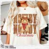 Howdy Christmas PNG, Christmas Season PNG, Christmas Western PNG, Christmas Gingerbread Man Png, Retro Christmas Shirt Png, Howdy Png Design