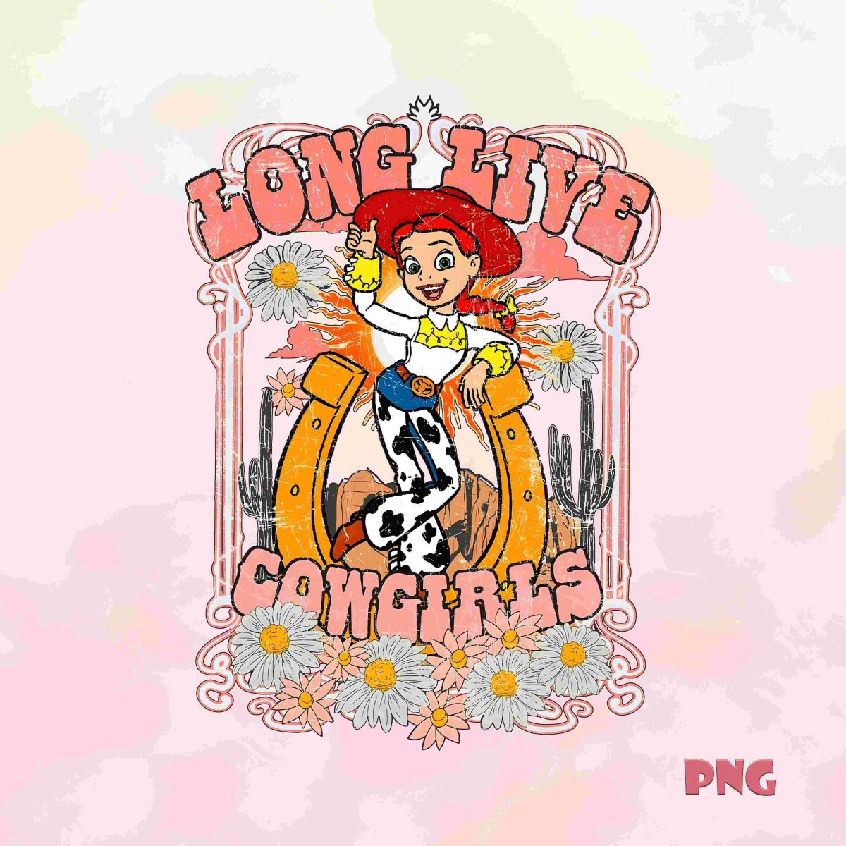 Jessie Cowgirl Toy Story SVG PNG Friendship Vacay Magic Kingdom