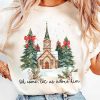 Jesus Christmas PNG Adorable Coquette Tree HandDrawn Watercolor SVG