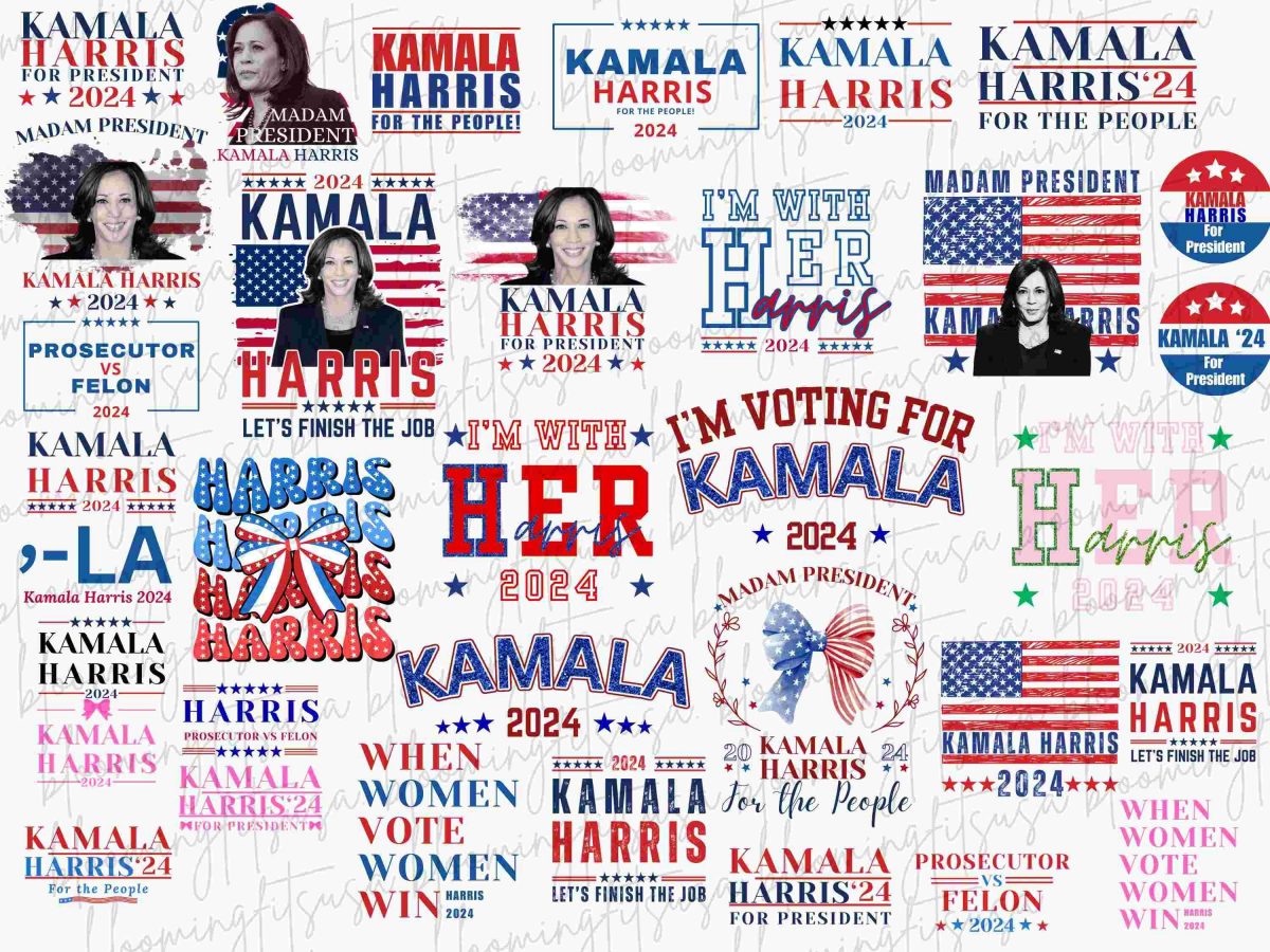 Kamala Harris 2024 Bundle PNG President Prosecutor Showdown