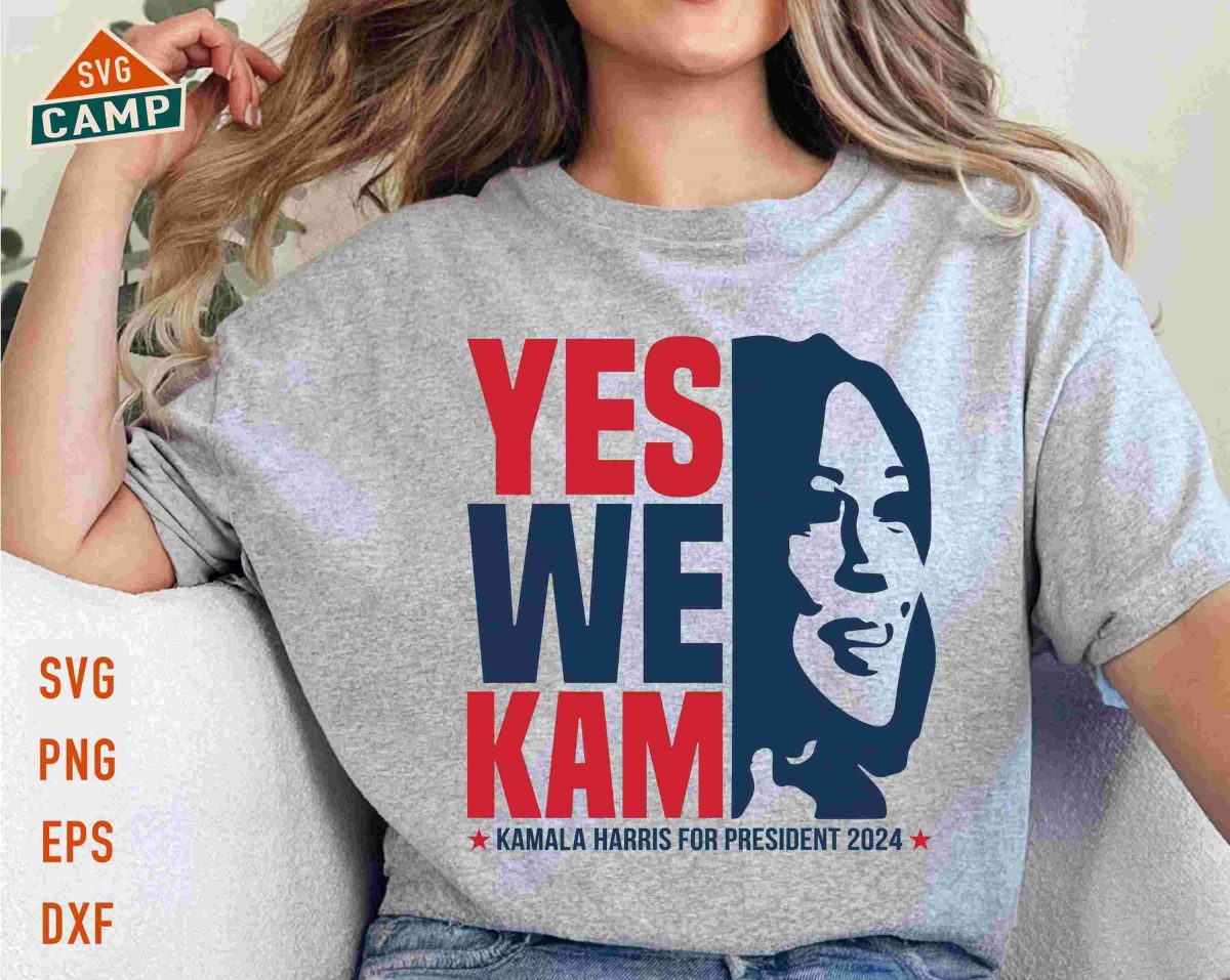 Kamala Harris 2024 SVG Madam President Shirt Vote Digital