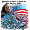 Kamala Harris Chucks and Pearls Clipart Download PNG Pamela 2024