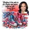 Kamala Harris Clipart Chucks Pearls Sublimation Dtf PNG Download