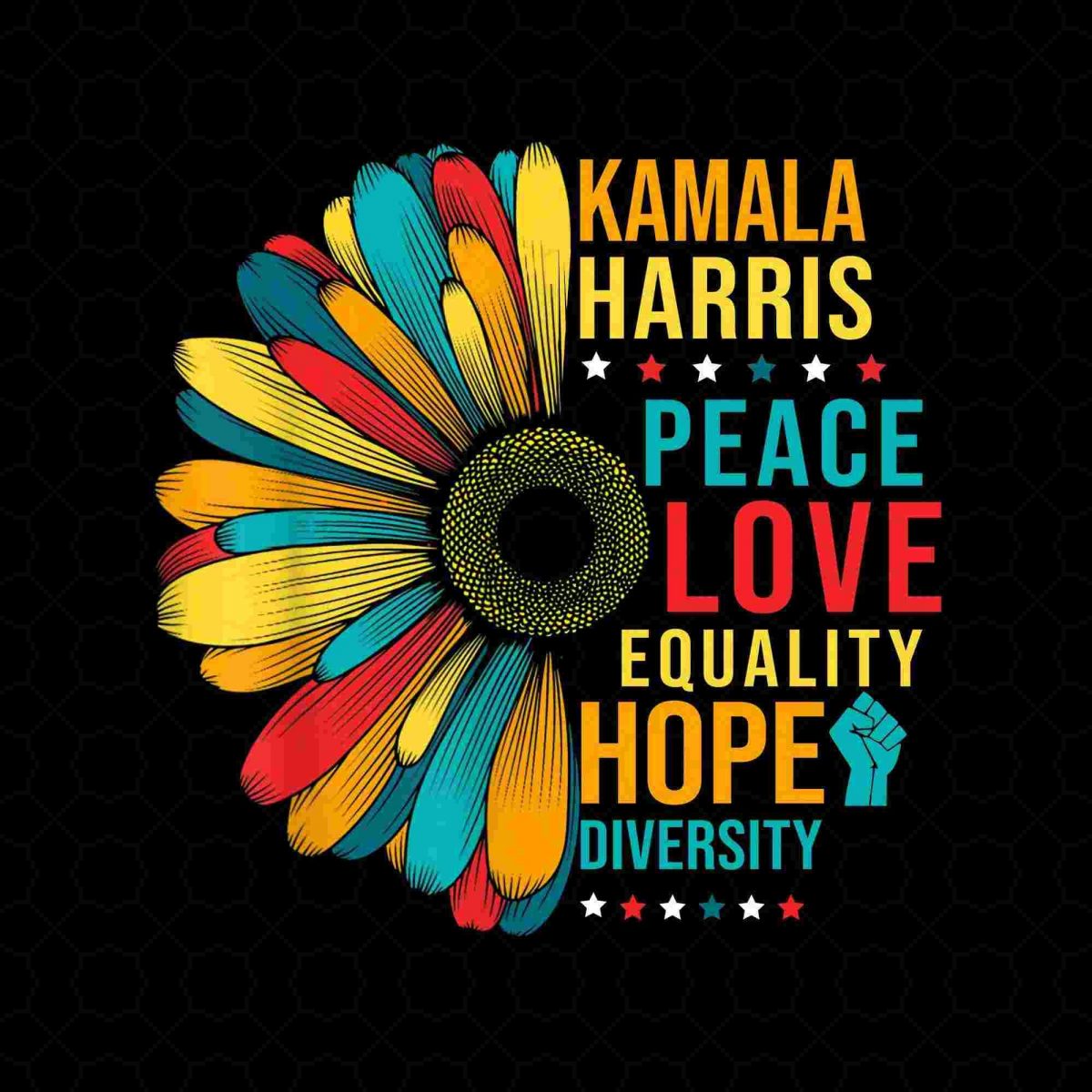 Kamala Harris Inspiring Diversity Equality in 2024 Womens Power PNG