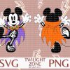 Layered Skeleton Mouse SVG PNG for Cricut Easy Cutting Printing