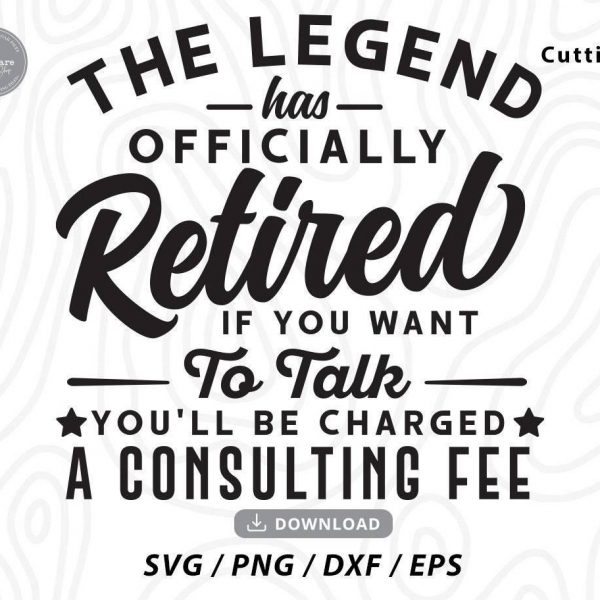 Legendary Retirement Officially Retired Consulting Fee Applies for