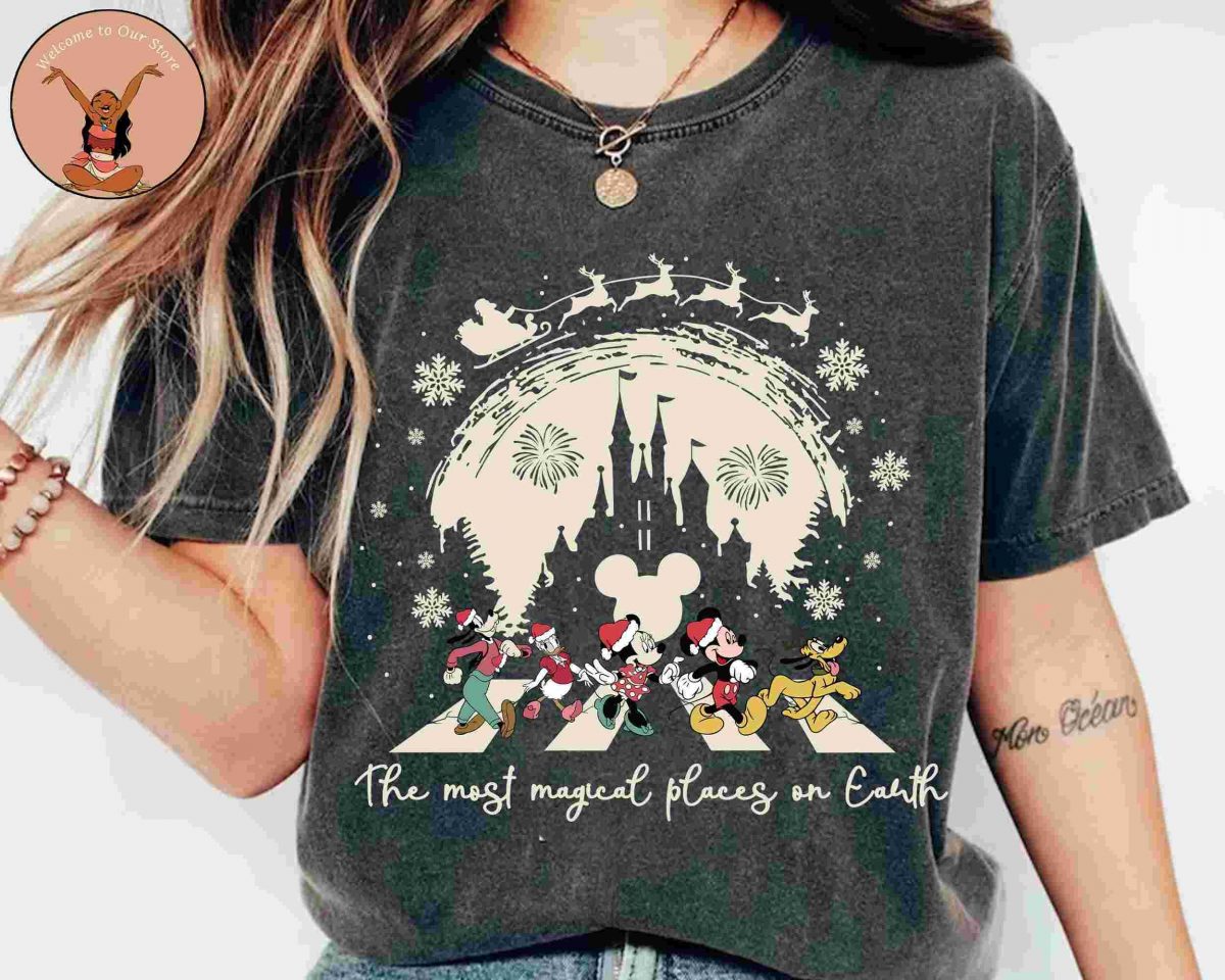 Magical Christmas Squad Disney Mouse Friends SVG for Fun Family