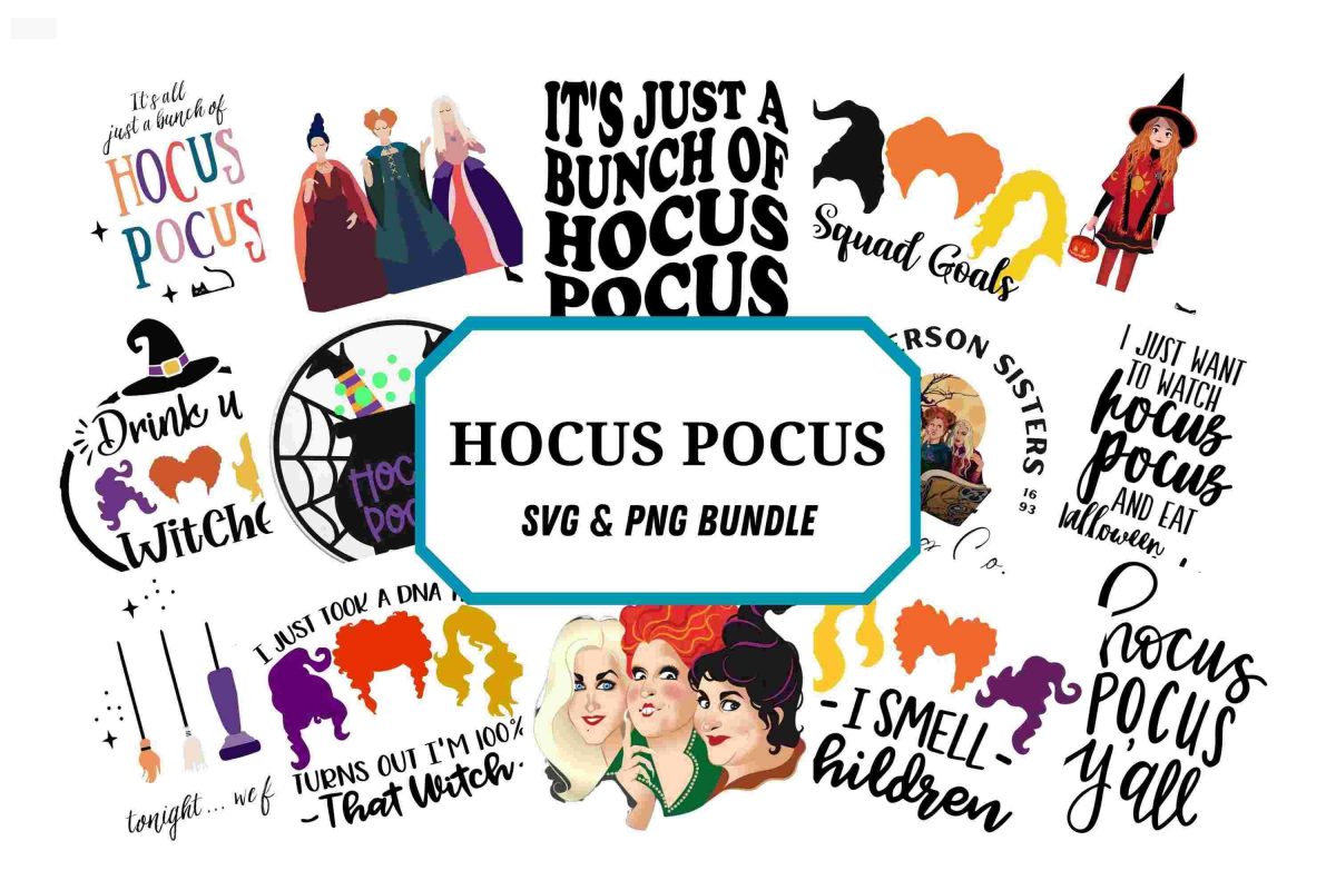 Magical Disney Halloween Bundle Hocus Pocus Svg Png Sanderson