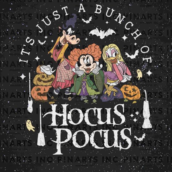 Magical Disney Halloween Hocus Pocus SVG Mickey Friends Sanderson