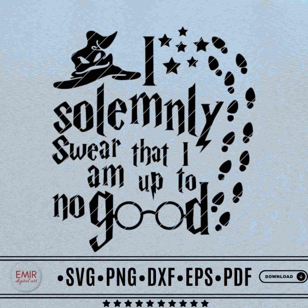 Magical HP Quote svgpng for Halloween Crafting