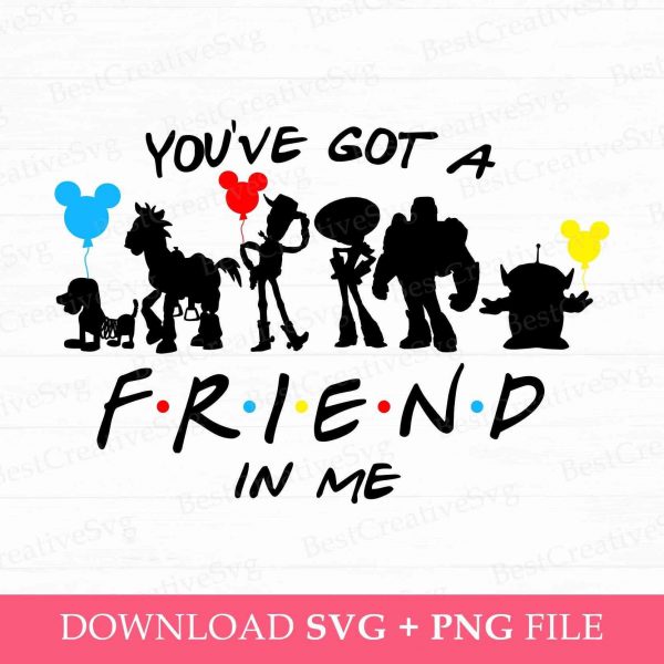 Magical Kingdom Friends Svg for Family Trips and Prints