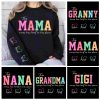 MamaGrandmaNana Showcases Love Png Mama Bundle Personalized Kids