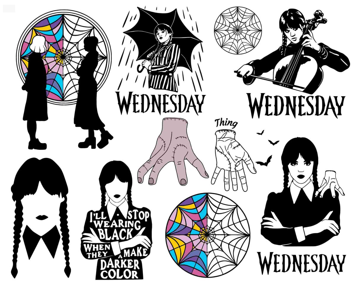 Midweek SVG Collection Dance Queen Addams Family Jenna Ortega