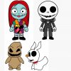 Nightmare before Christmas bundle with Jack Sally Zero Oogie boogie