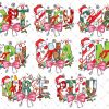 Nurse Coquette Christmas Png, Christmas Nurse Png Bundle, Nurse Coquette Bow Png, Retro Christmas Nicu Picu Lpn Cma Cna Nurse Christmas Png