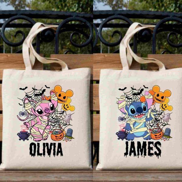 Personalized Disney Halloween Tote Bag svg png