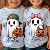 Personalized Halloween SVGs Kids Names Boy Girl Pumpkin Ball Cap