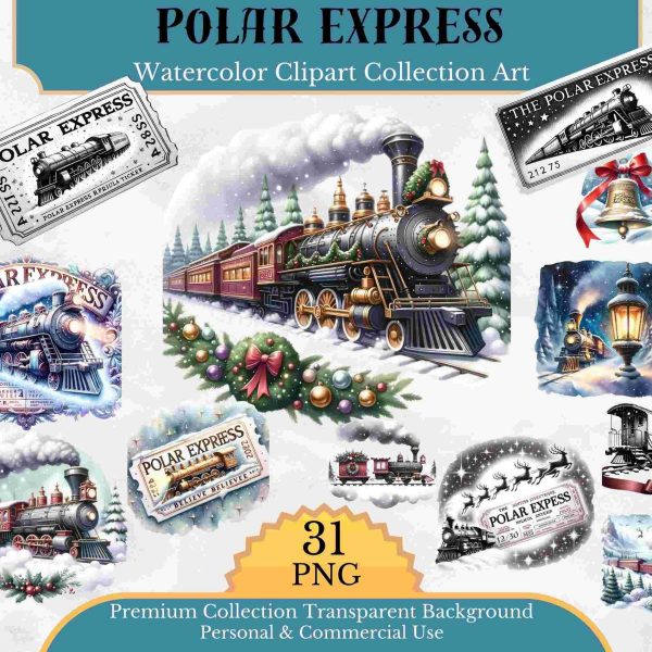 Polar express png sublimation design, Merry Christmas png, happy new year png, polar express train png, sublimate designs,Train Tickets