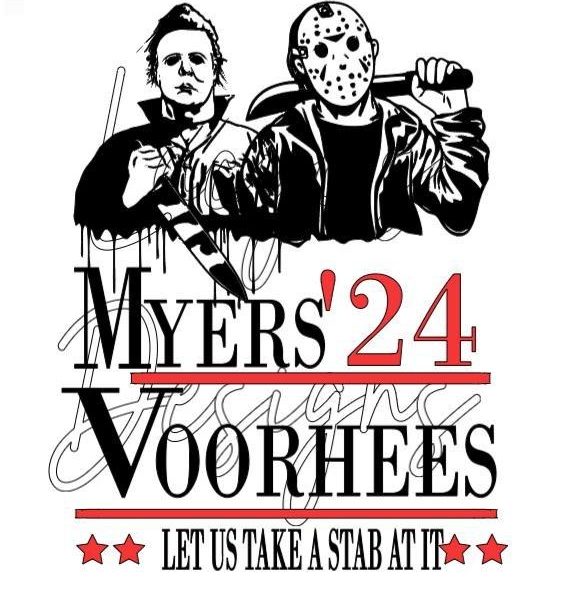 Presidential Election 24 SVG Instant Download for Myers Voorhees Fans