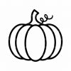 Pumpkin and Halloween SVG for Cricut and Silhouette Fall Cut File