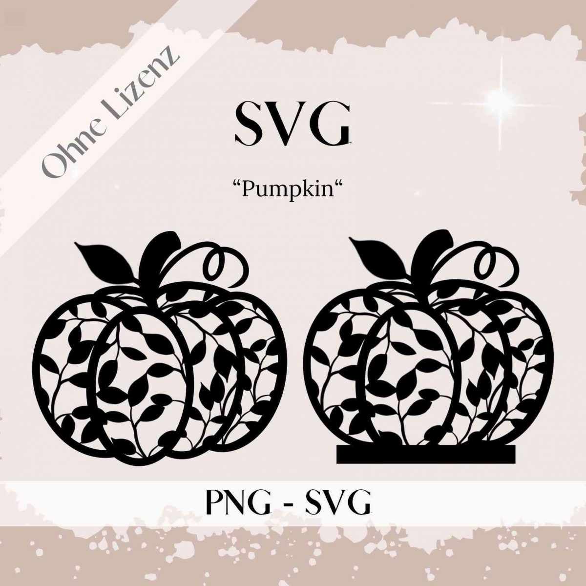 Pumpkin svg design