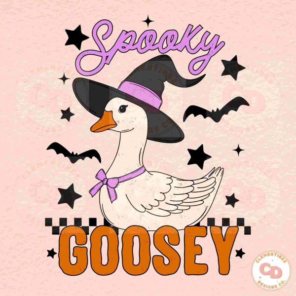 Quirky Goosey SVG PNG Funny Retro Halloween Designs