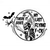 Quirky Last Flying Fck SVG PNG PDF JPG for Halloween