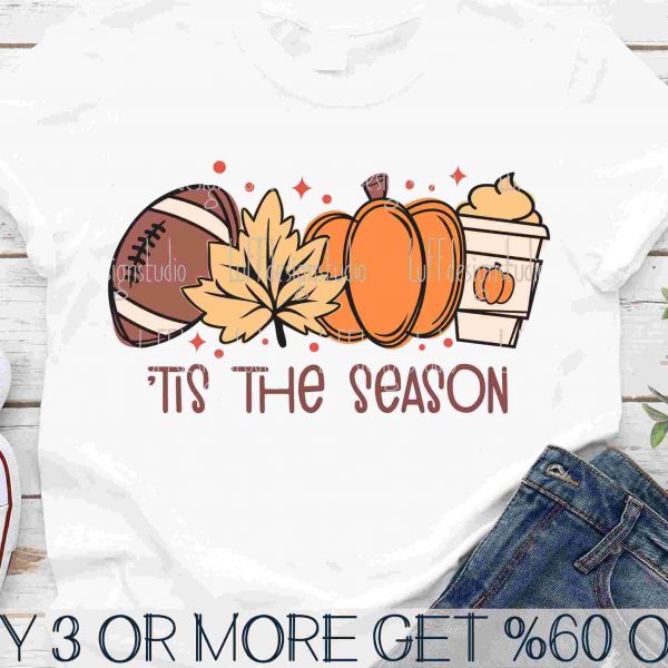 Quirky Thanksgiving Fall SVGs Football Svg Pumpkin Spice PNG Cricut