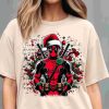 Retro Cartoon Christmas Tee PNG 90s Style Funny Holiday Shirt Design