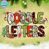 Retro Christmas SVG Uppercase Bundle Custom Xmas Doodle Letters