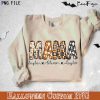 Retro Halloween Mama Sublimation Spooky Season Glitter PNG