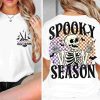 Retro Halloween Skeleton Pngs for Trendy Spooky Shirts