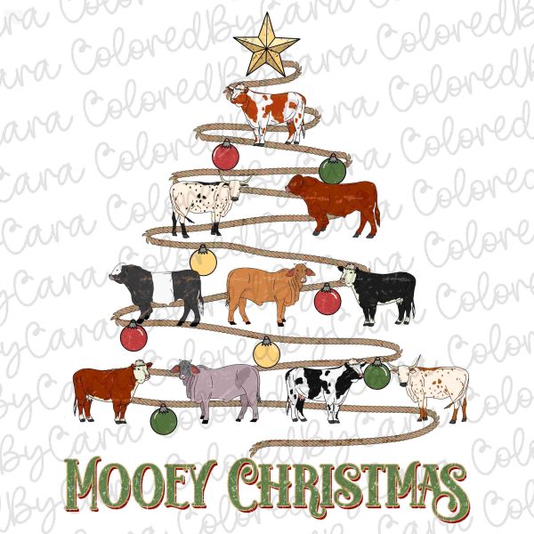 Retro Western Christmas Cowboy PNG Kids Sublimation Design