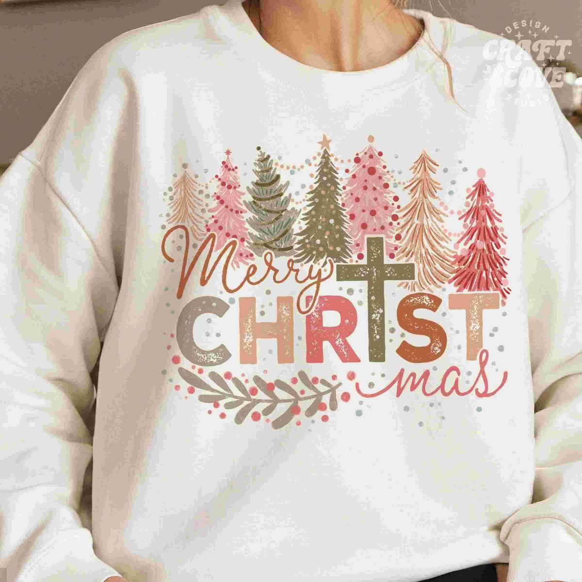 Rustic Merry Christmas Sublimation Christian Christmas Western