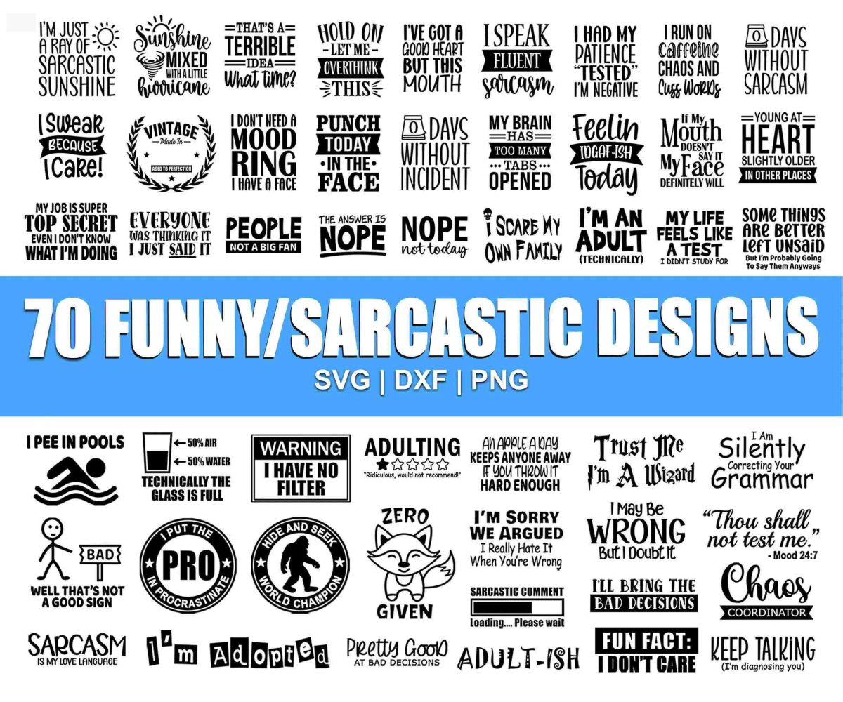 Sarcasm Svg Bundle, Sarcastic Bundle Svg, Sarcastic Svg Bundle, Funny Svg Bundle, Sarcastic Sayings Svg Bundle, Sarcastic Quotes Svg