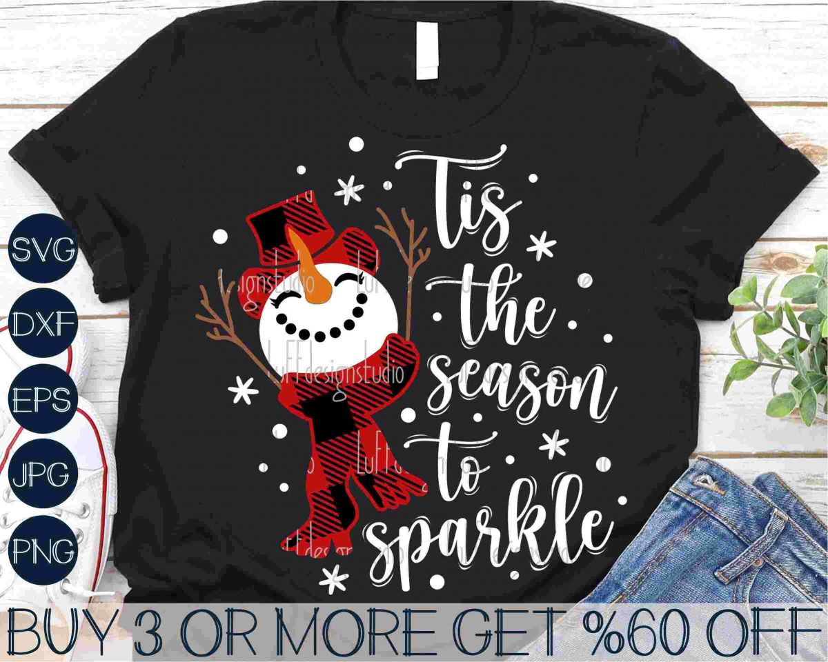 Shine Bright This Season with Snowman Snowflake SVG Christmas PNG