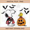 Snoopy and Woodstock Halloween SVG PNG Instant Halloween Download