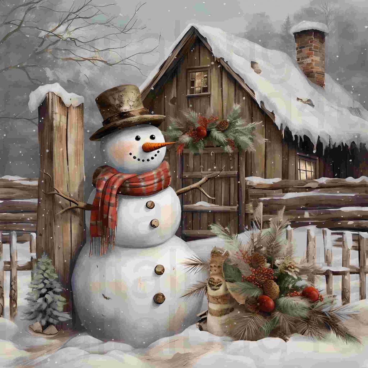 Snowman Christmas country png sublimation digital design download wreath sign wind spinner cutting board image Christmas png