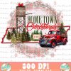 Southern Christmas SVG Design for Tennessee Hometown Vintage Truck