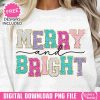 Sparkling Christmas Png Sublimation Design with Glitter and Sequins