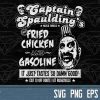 Spaulding Captain SVG Chicken PNG 1000 Corpses EPS Devils Rejects