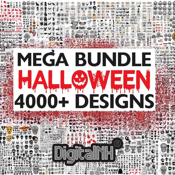 Spooktacular Halloween Bundle SVGs Gifts Clipart More